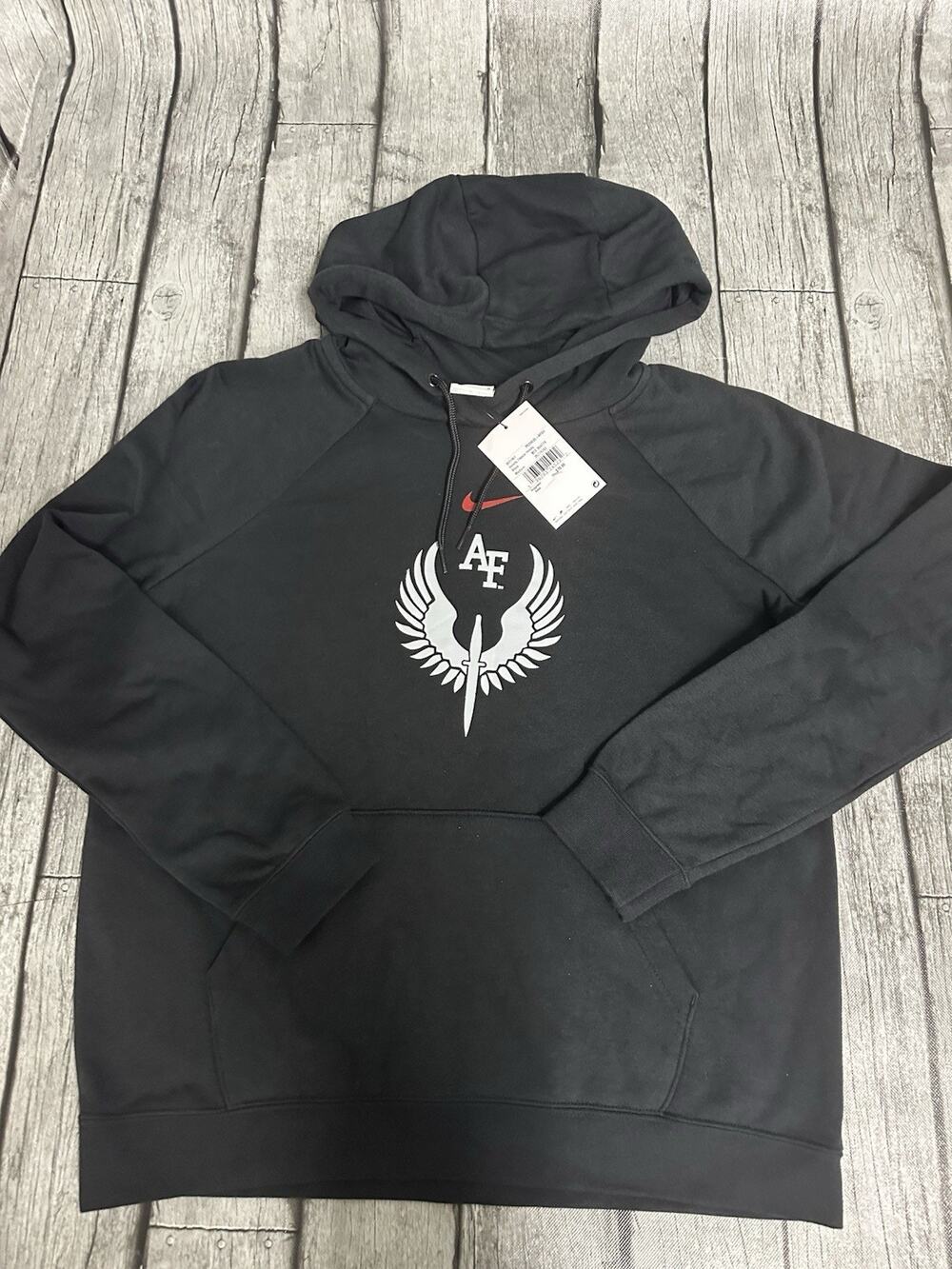 NWT Women's Nike Black Air Force Falcons Special Operations Command Hoodie Mediu